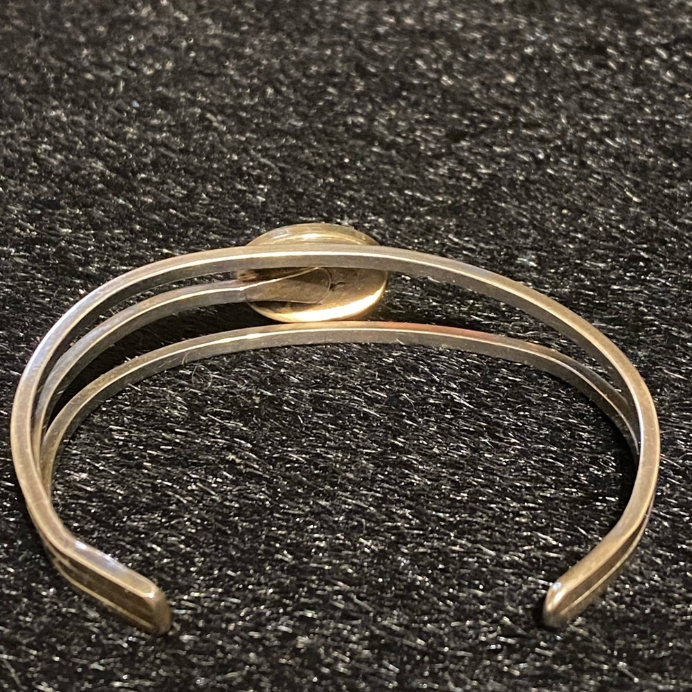 Abalone Sterling Silver Cuff - image 5